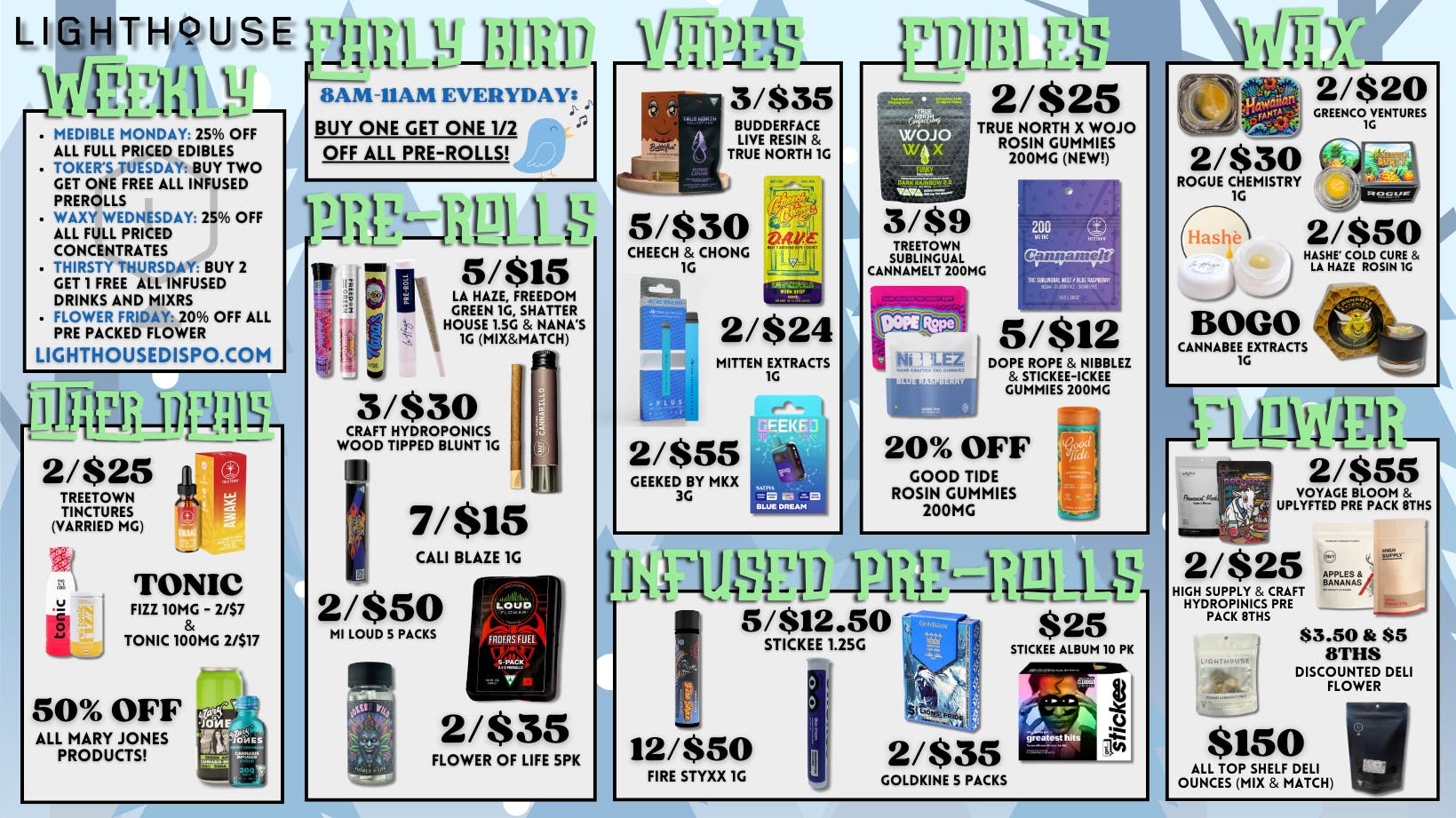 LIGHTHOUSE - RECREATIONAL DEALS AND STEALS!