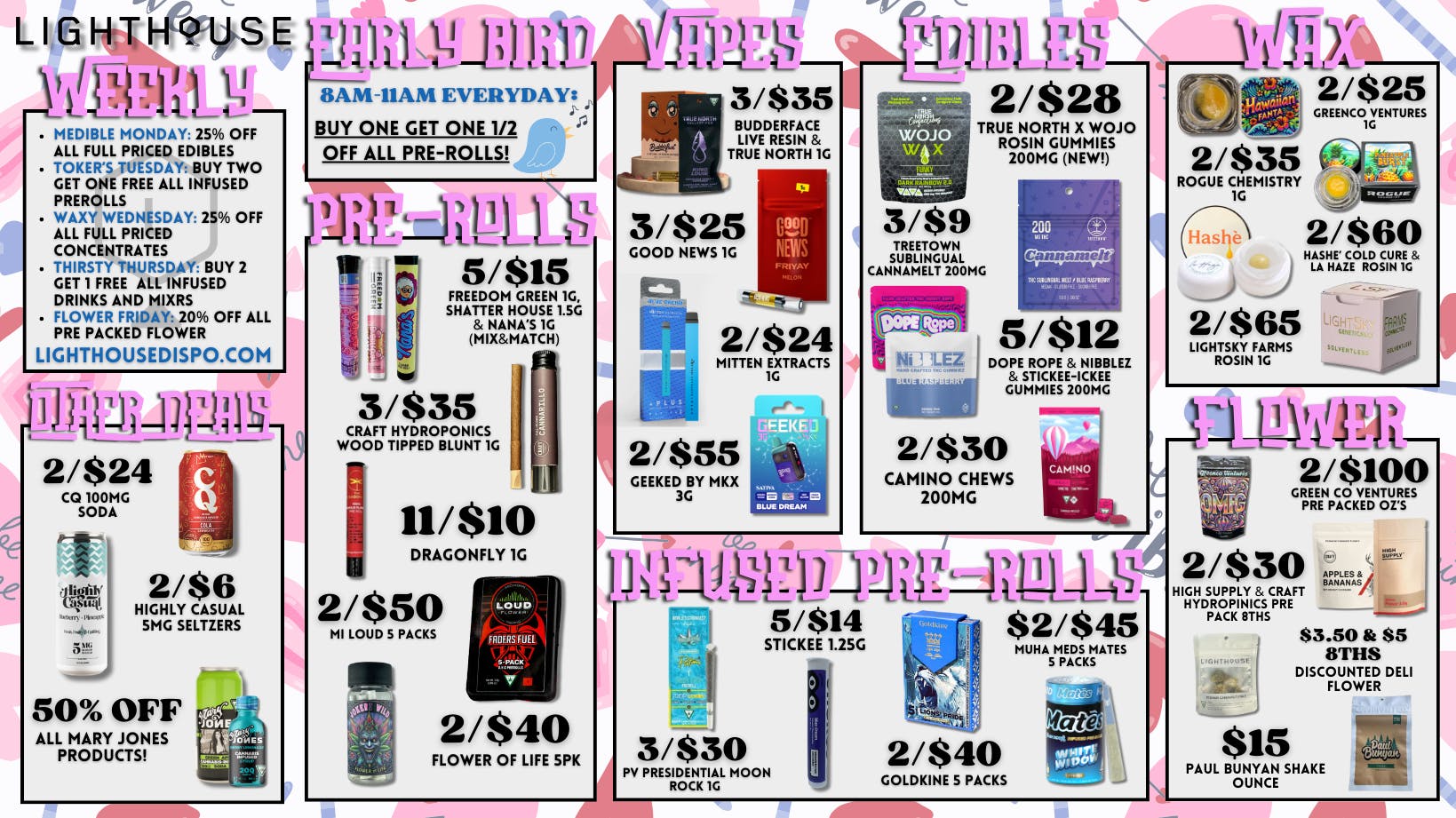 LIGHTHOUSE - RECREATIONAL DEALS AND STEALS!