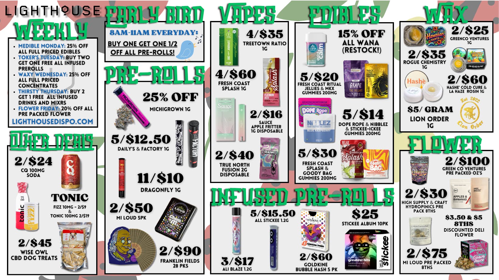 LIGHTHOUSE - RECREATIONAL DEALS AND STEALS!