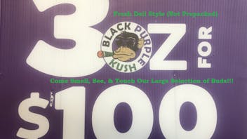 Black Purple Kush $10 1/8 * $15 1/4 * $25 1/2 *$40 Oz Always Stocked