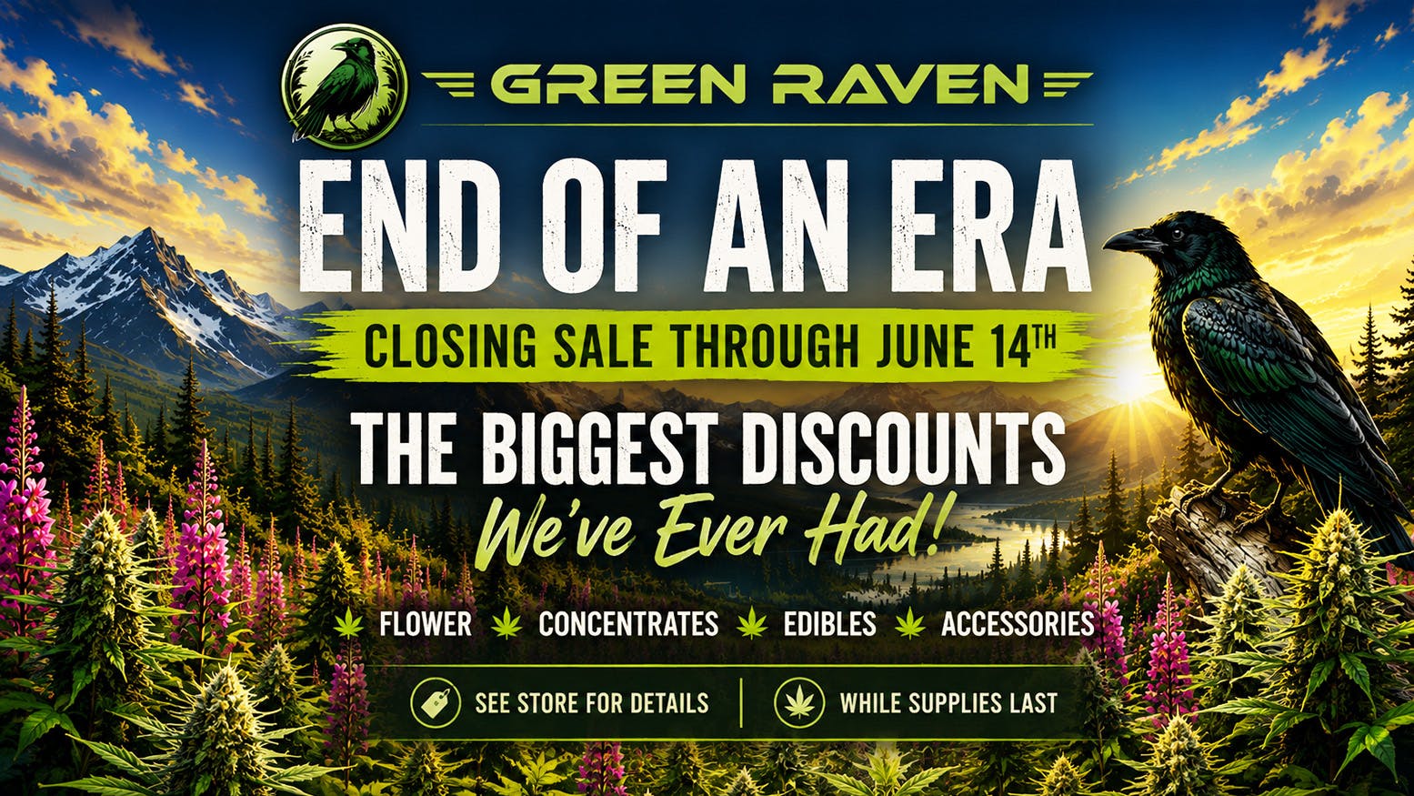 Green Raven The End of an Era