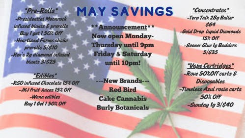Flower Tops May deals continue!