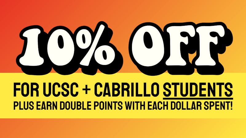The Hook Outlet - Santa Cruz STUDENTS GET 10% OFF 💸
