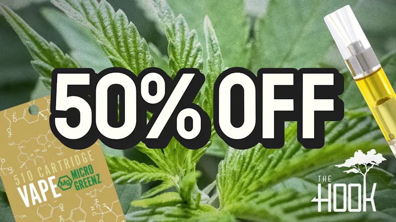 The Hook Outlet - Santa Cruz 50% OFF MICRO GREENZ VAPE