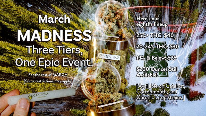 Catalyst Cannabis Company - Spenard 2 for Tuesday - Dab Deals