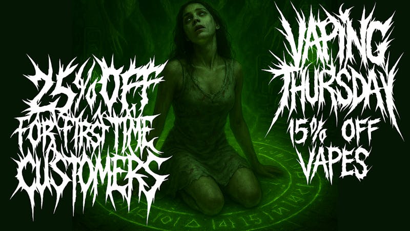 The Green Chamber Vaping Thursday 15% off