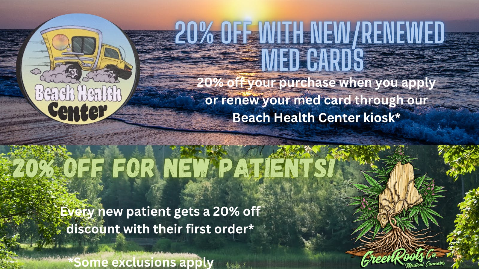Green Roots Company BHC & New Patient Discounts