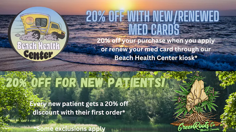 Green Roots Company BHC & New Patient Discounts