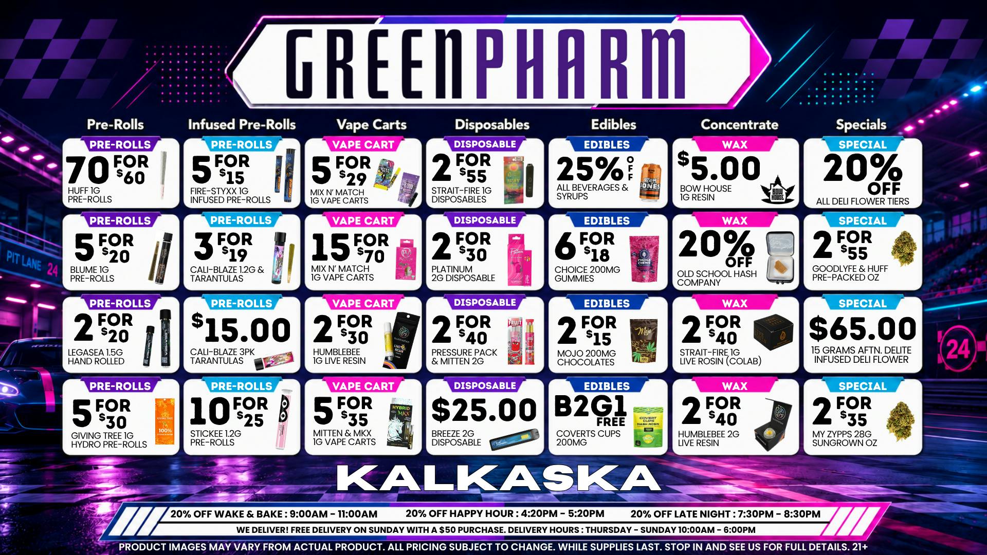 Green Pharm - Kalkaska - Recreational & Medical ⚡️UNBEATABLE SAVINGS!!⚡️
