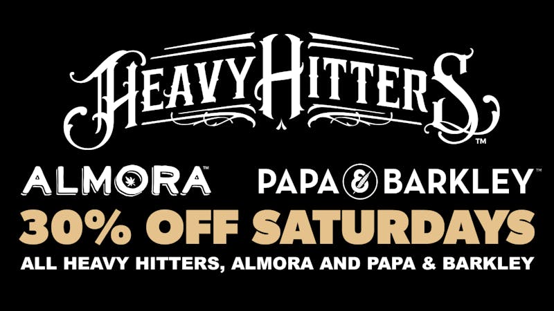Remedy Room 30% OFF ALL HEAVY HITTERS, ALMORA & PAPA & BARKLEY