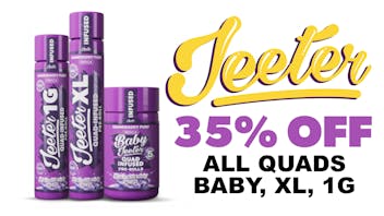 Remedy Room 35% OFF JEETER QUAD PRE-ROLLS