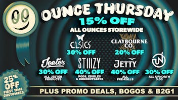 Remedy Room OUNCE THURSDAY AND MORE!