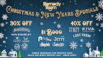 Remedy Room Christmas & New Year's Specials