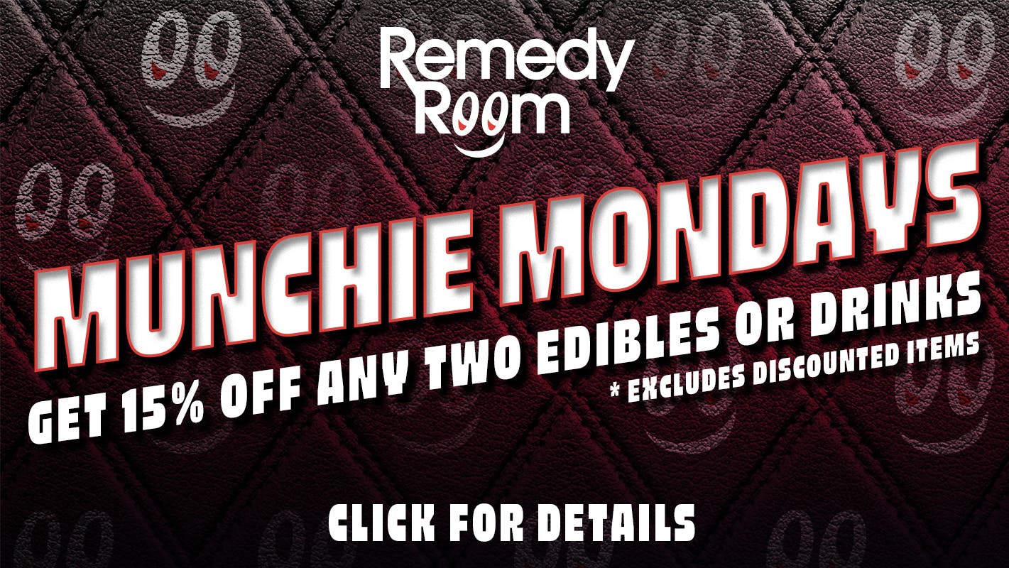 Remedy Room MUNCHIE MONDAYS!