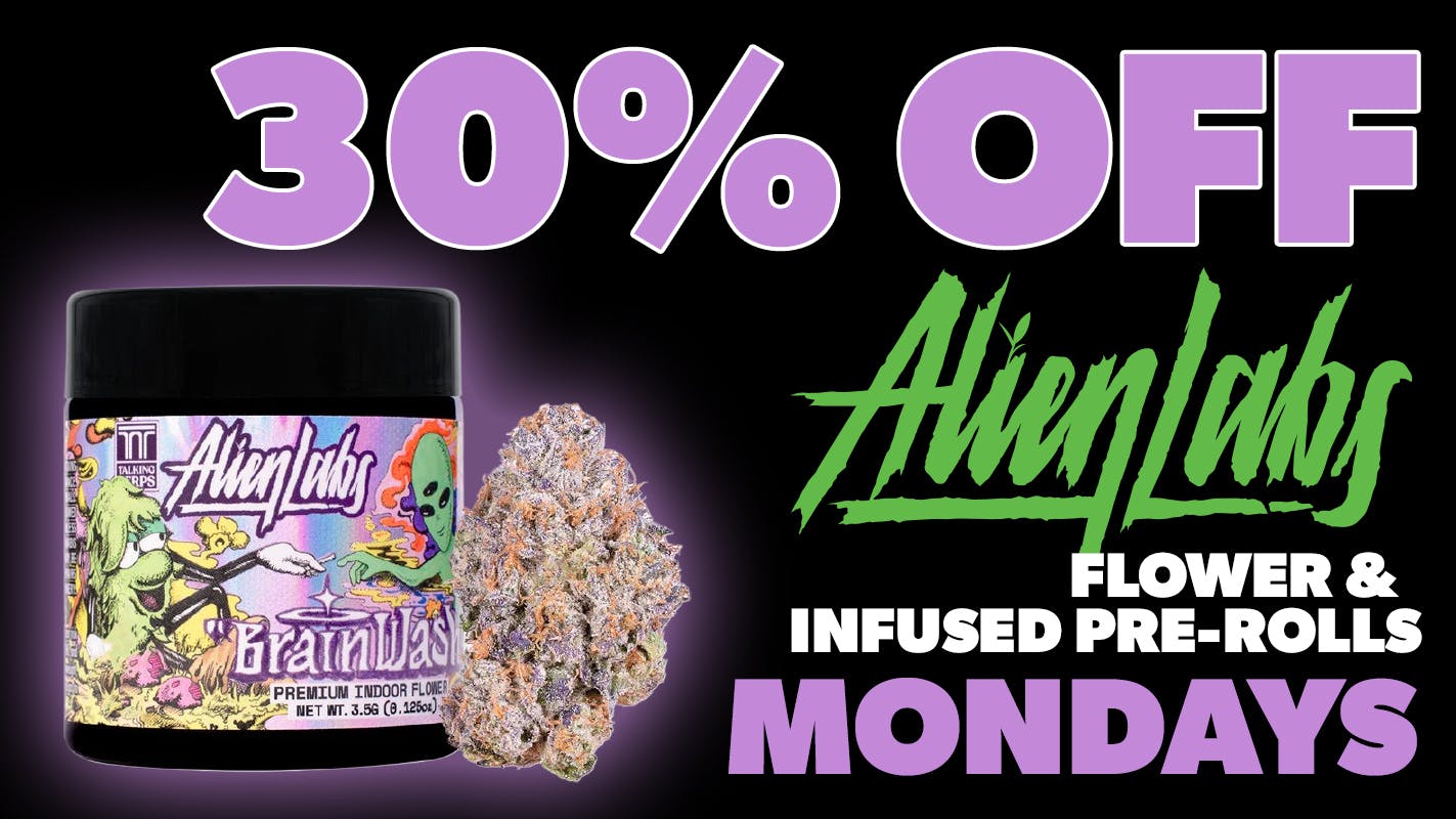 Remedy Room 30% OFF ALIEN LABS FLOWER & ALIEN FINGER PRE-ROLLS