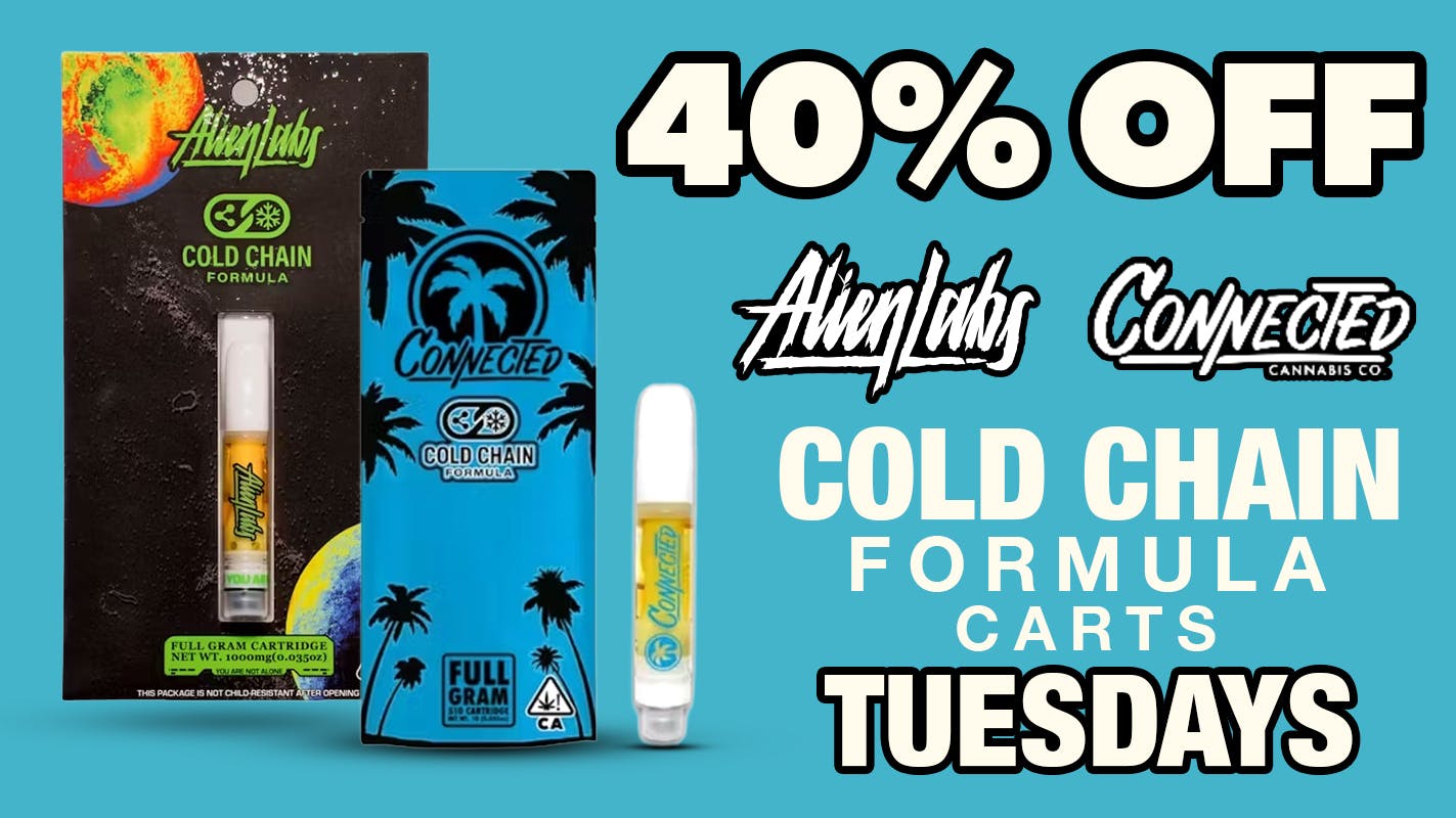 Remedy Room 40% OFF ON ALIEN LABS & CONNECTED COLD CARTS