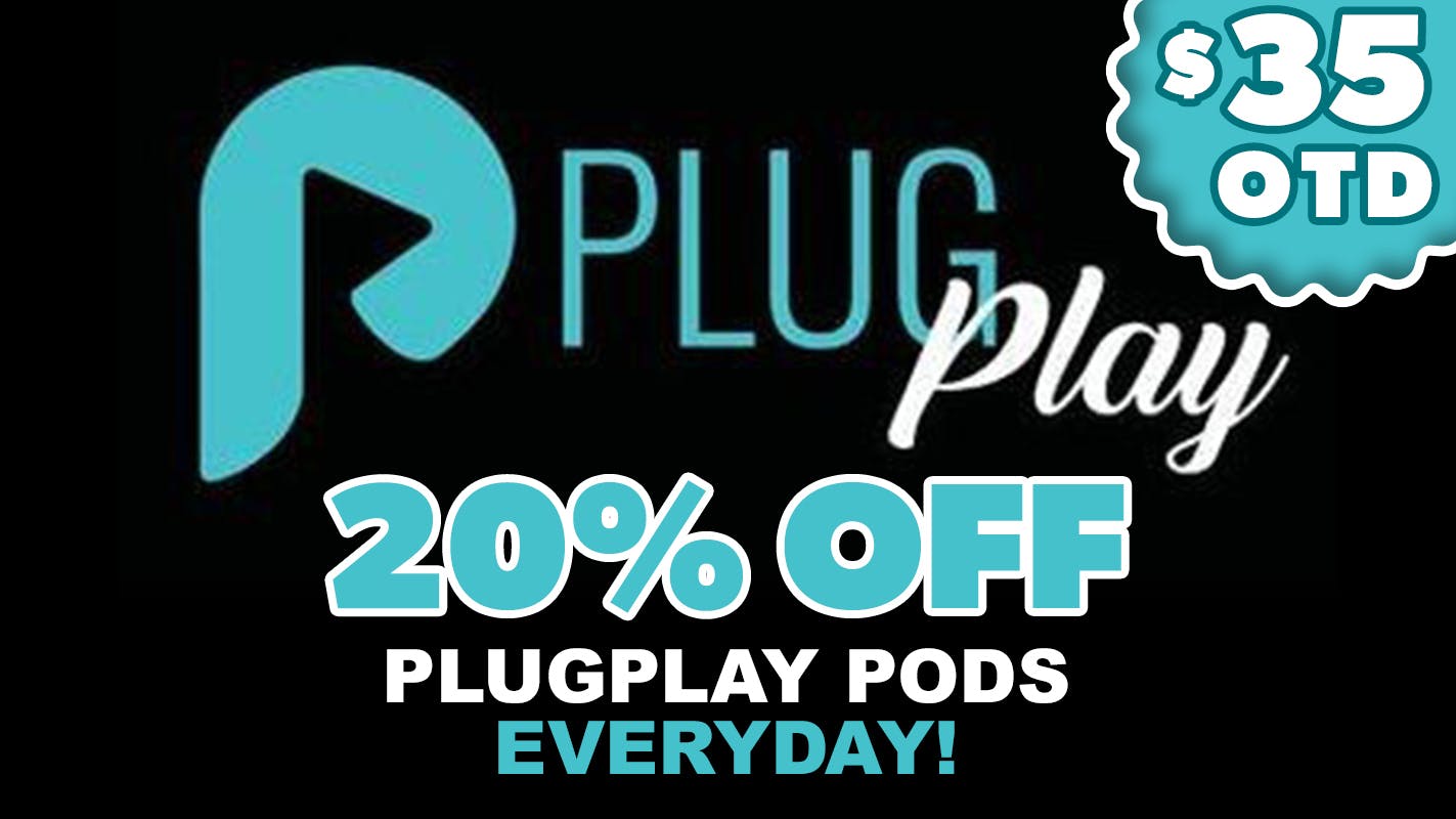 Remedy Room 20% OFF PLUGplay PODS