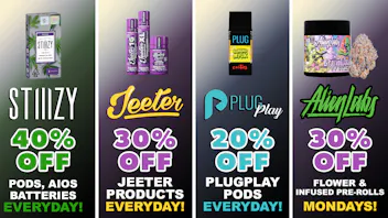 Remedy Room ALIEN LABS, NASHA, STIIIZY, JEETER, PLUGPLAY