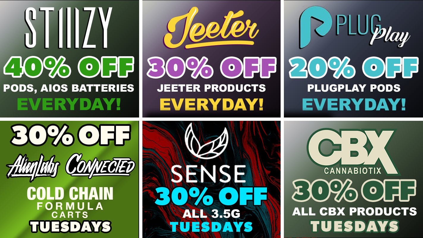 Remedy Room CBX, ALIEN LABS, CONNECTED SENSE, JEETER, PLUGPLAY