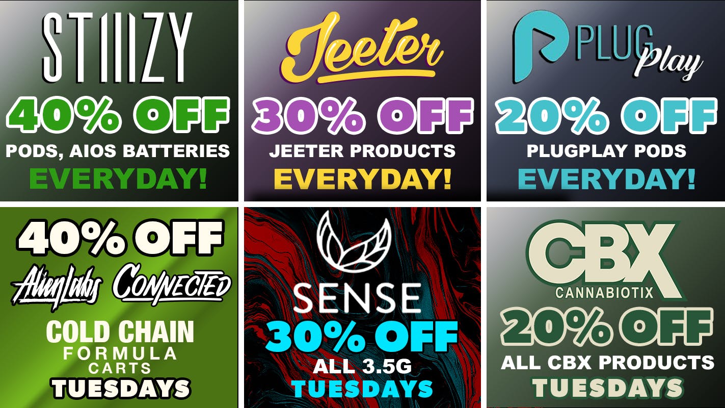 Remedy Room CBX, ALIEN LABS, CONNECTED SENSE, JEETER, PLUGPLAY