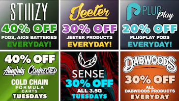 Remedy Room CBX, ALIEN LABS, CONNECTED SENSE, JEETER, PLUGPLAY