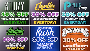 Remedy Room ALIEN LABS, LA KUSH, JEETER, PLUGPLAY, DABWOODS