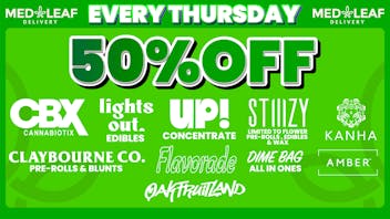 MedLeaf Weed Delivery - Murrieta Every Thursday Deals!!!