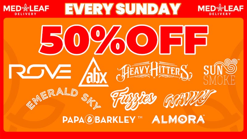 MedLeaf Weed Delivery - San Marcos EVERY Sunday Deals!!!