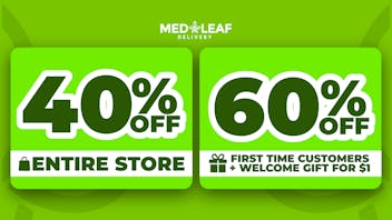 MedLeaf Weed Delivery - San Marcos 40% OFF ENTIRE STORE, 60% OFF FOR NEW CUSTOMERS