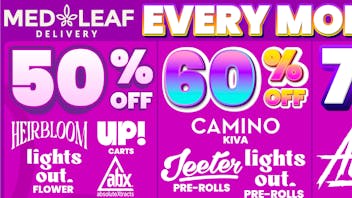 MedLeaf Weed Delivery - Del Mar EVERY Monday Deals!!!