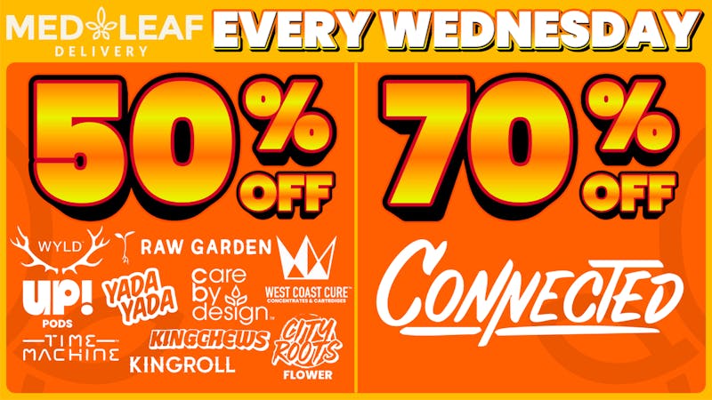 MedLeaf Weed Delivery - San Marcos Every Wednesday Deals!!!