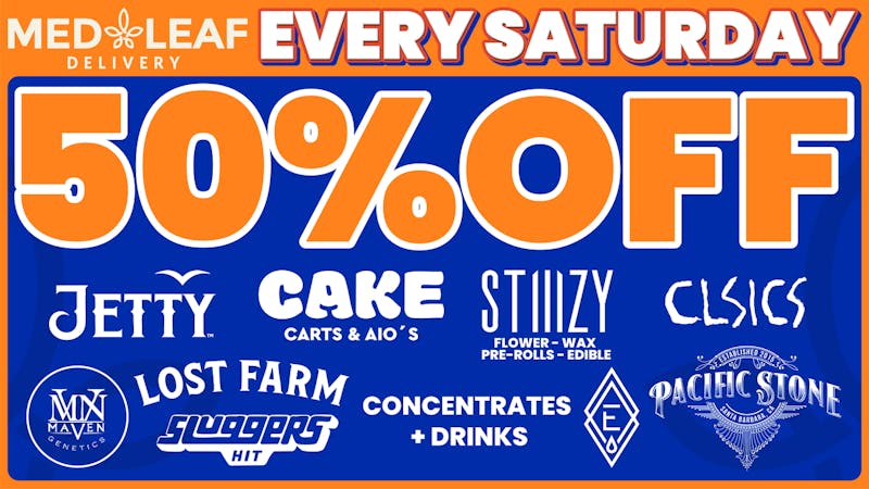 MedLeaf Weed Delivery - San Marcos Every Saturday Deals!!!