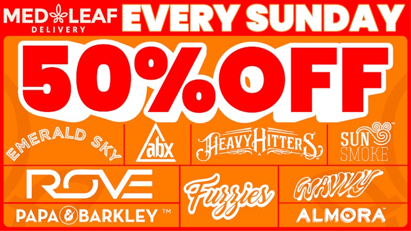 MedLeaf Weed Delivery - Vista Every Sunday Deals!!!