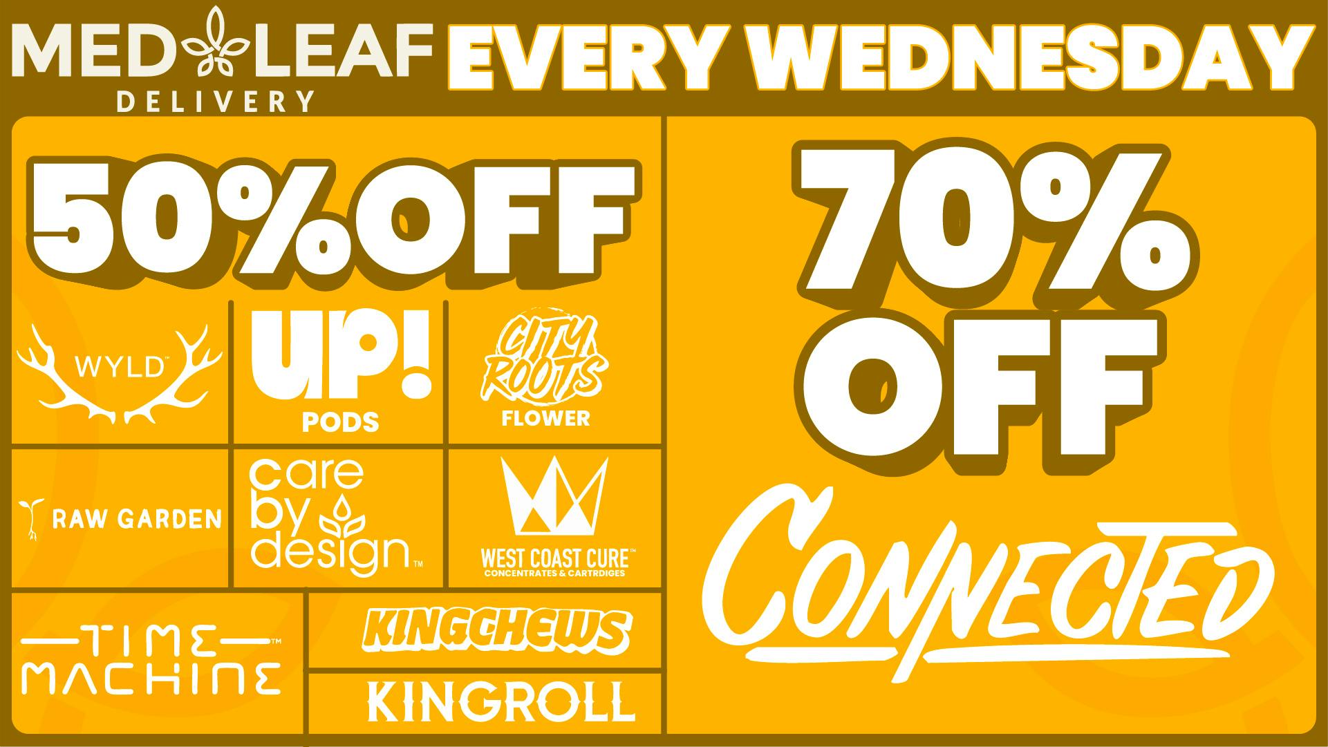 MedLeaf Weed Delivery - Encinitas Every Wednesday Deals!!!