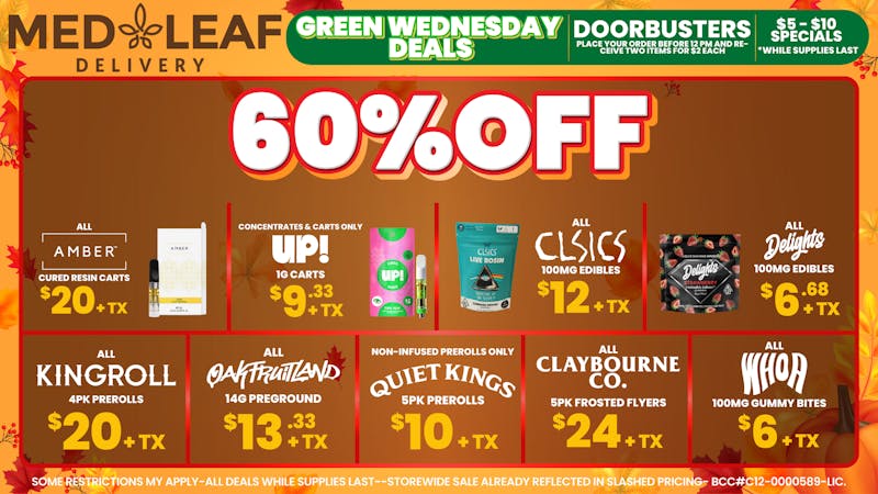 MedLeaf Weed Delivery - San Marcos 60% OFF TOP BRANDS