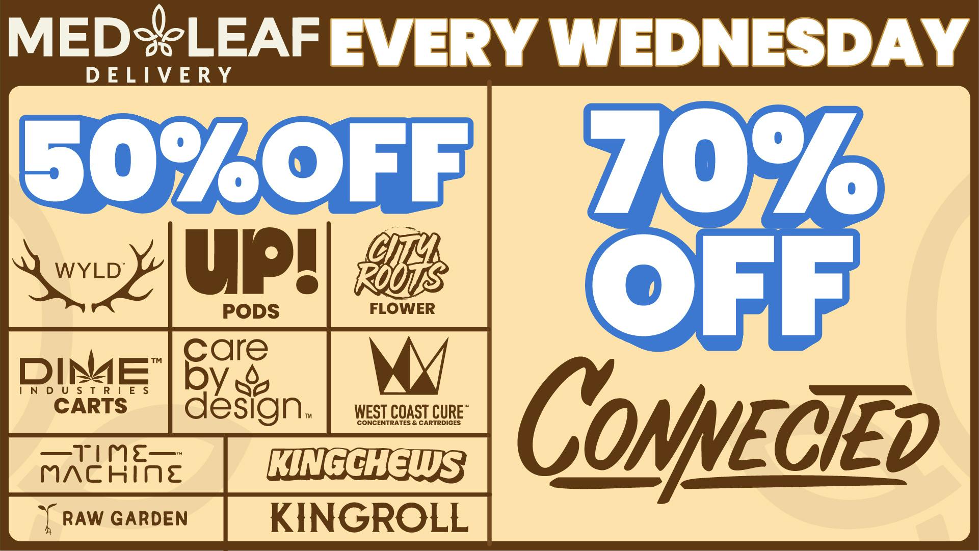 MedLeaf Weed Delivery - Vista EVERY Wednesday Deals!!!
