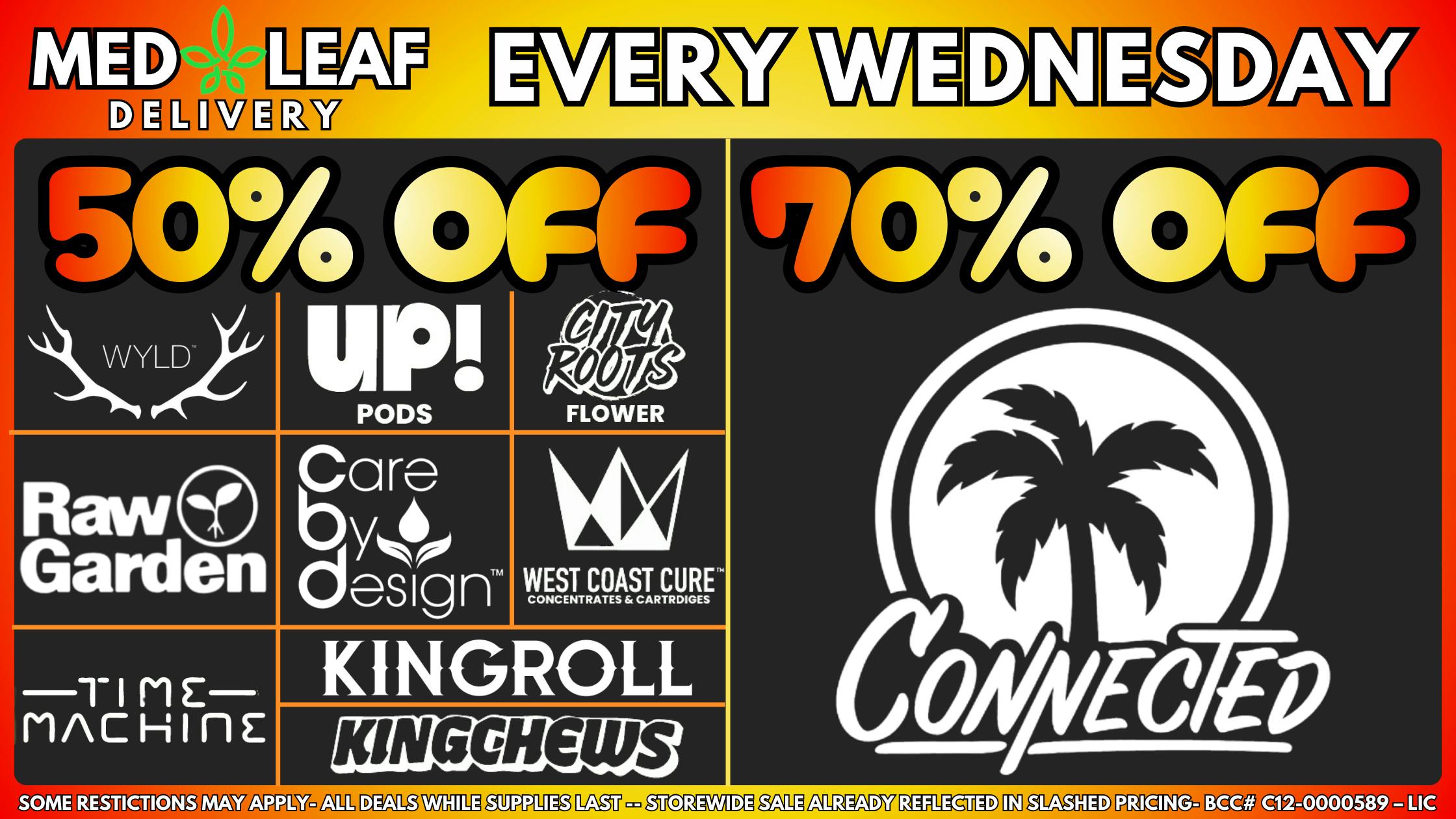 MedLeaf Weed Delivery - Poway EVERY Wednesday Deals!!!