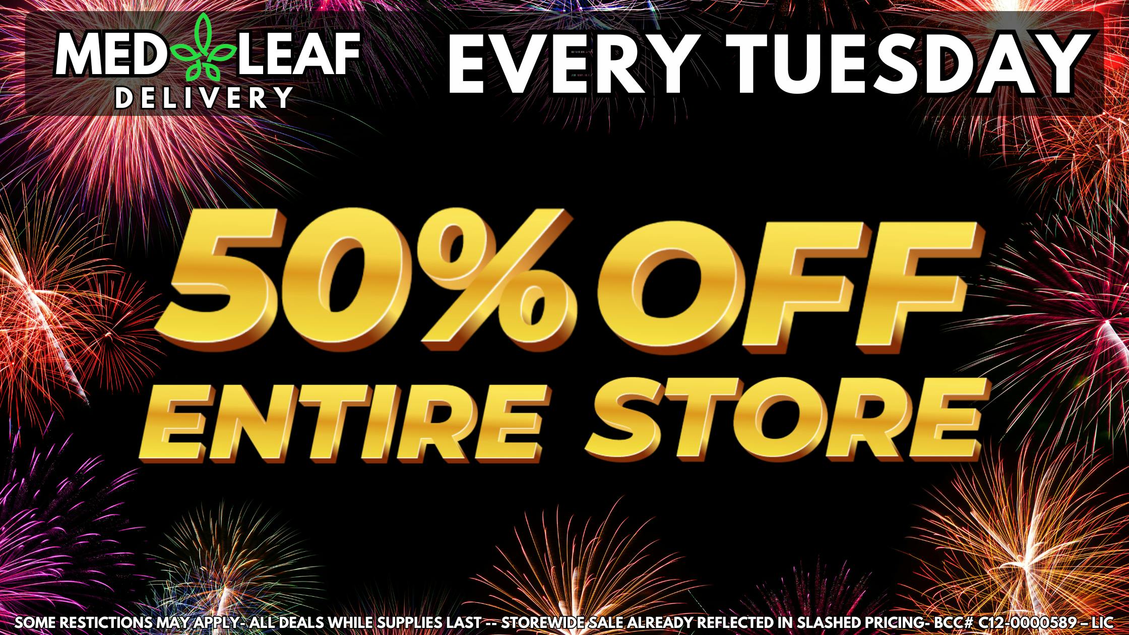 MedLeaf Weed Delivery - San Marcos EVERY Tuesday Deals!!!