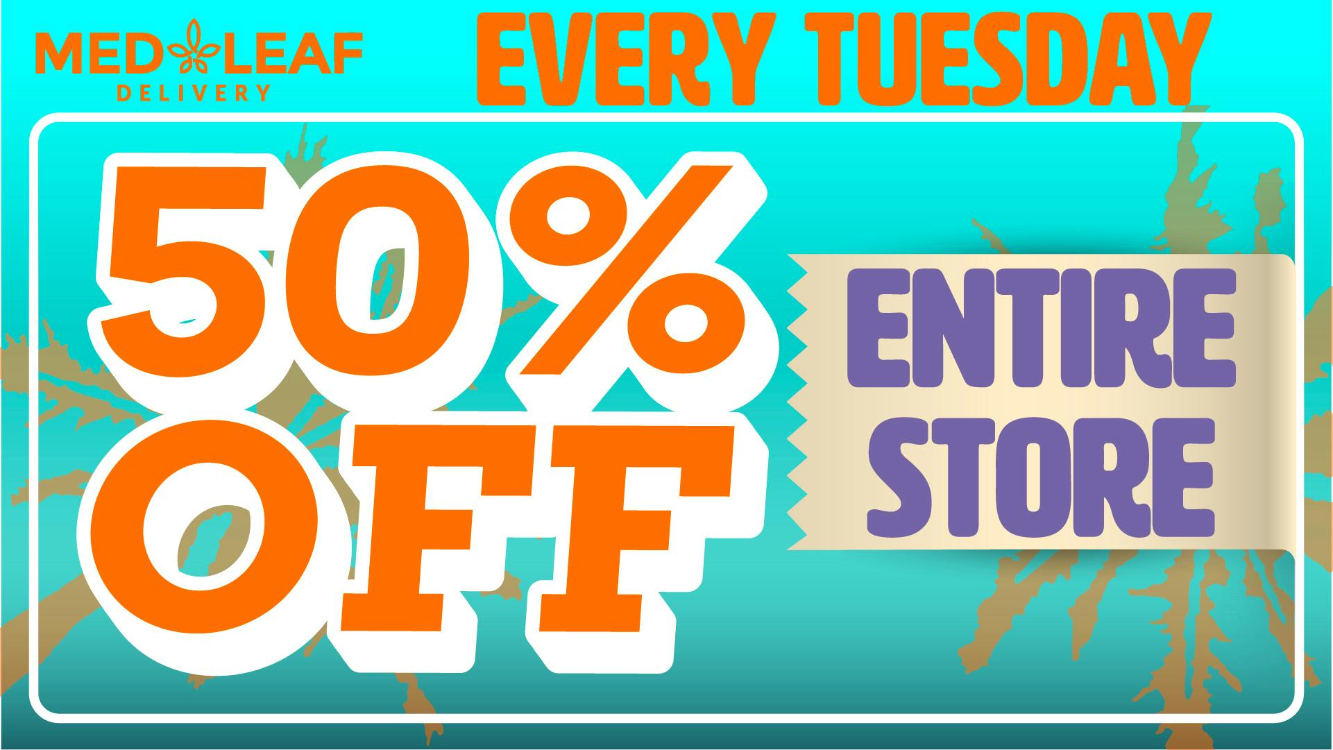 MedLeaf Weed Delivery - San Marcos Every Tuesday Deals!!!