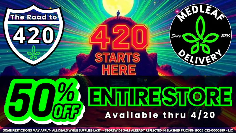 MedLeaf Weed Delivery - Solana Beach Road to 420 Starts Here