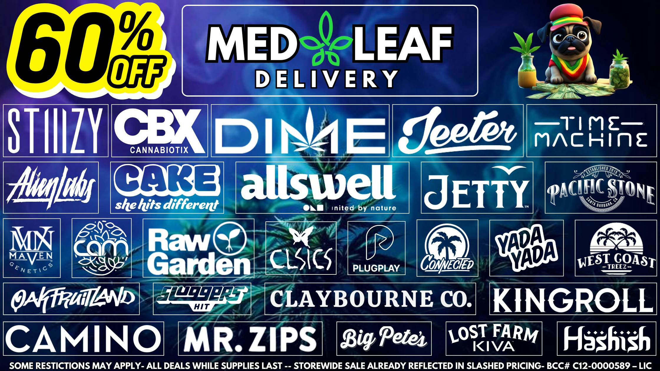 MedLeaf Weed Delivery - Vista 60% OFF TOP BRANDS