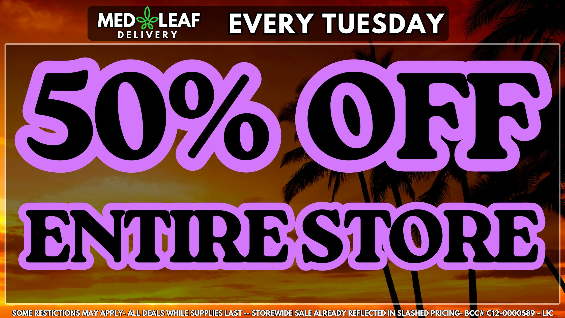 MedLeaf Weed Delivery - San Marcos EVERY Tuesday Deals!!!