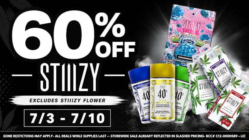 MedLeaf Weed Delivery - Temecula Stiiizy Sale - 7/3 - 7/10