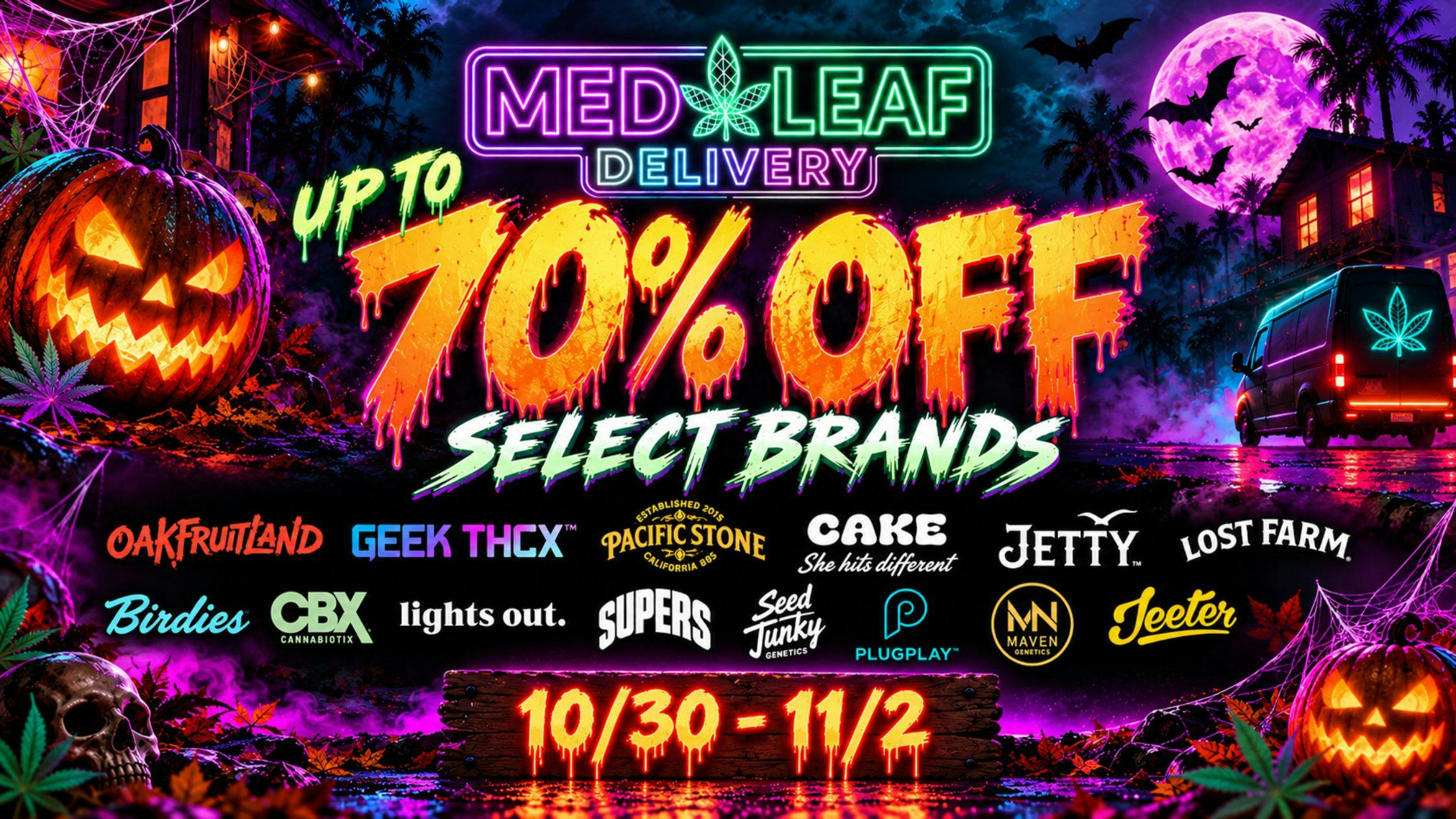 MedLeaf Weed Delivery - Del Mar SCARY GOOD DEALS up to 70% OFF