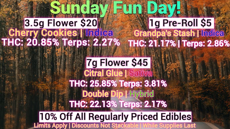 Laughing Salmon Cannabis Sunday Funday!!!