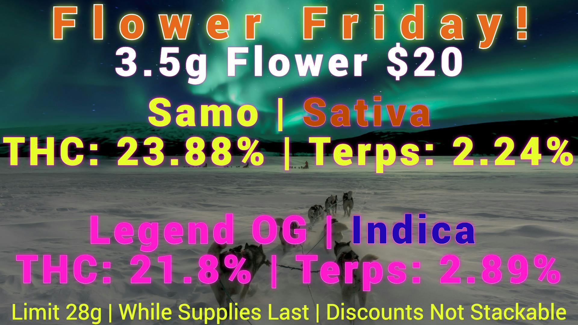 Laughing Salmon Cannabis Flower Friday!!!