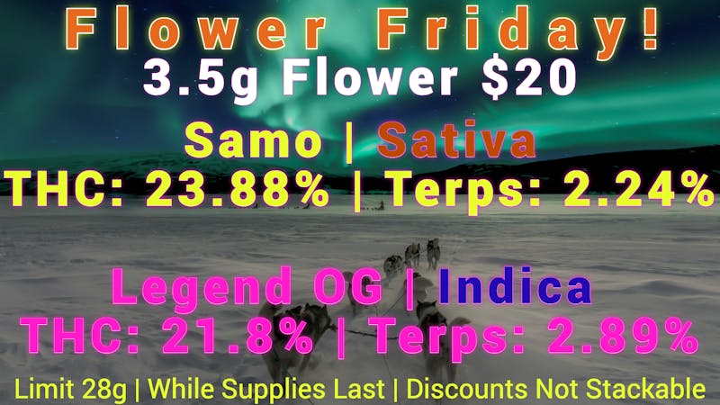 Laughing Salmon Cannabis Flower Friday!!!