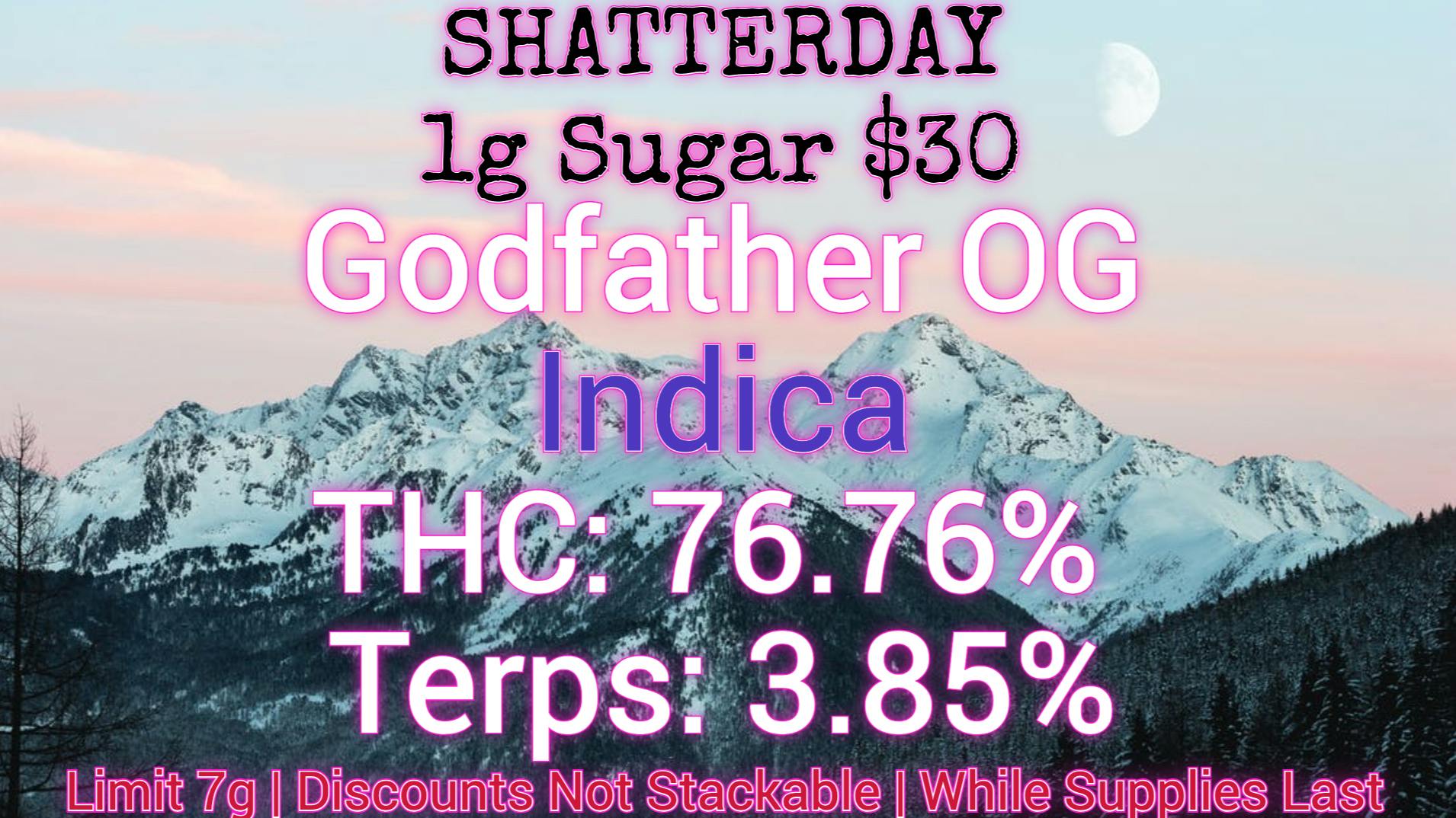 Laughing Salmon Cannabis Shatterday Saturday!