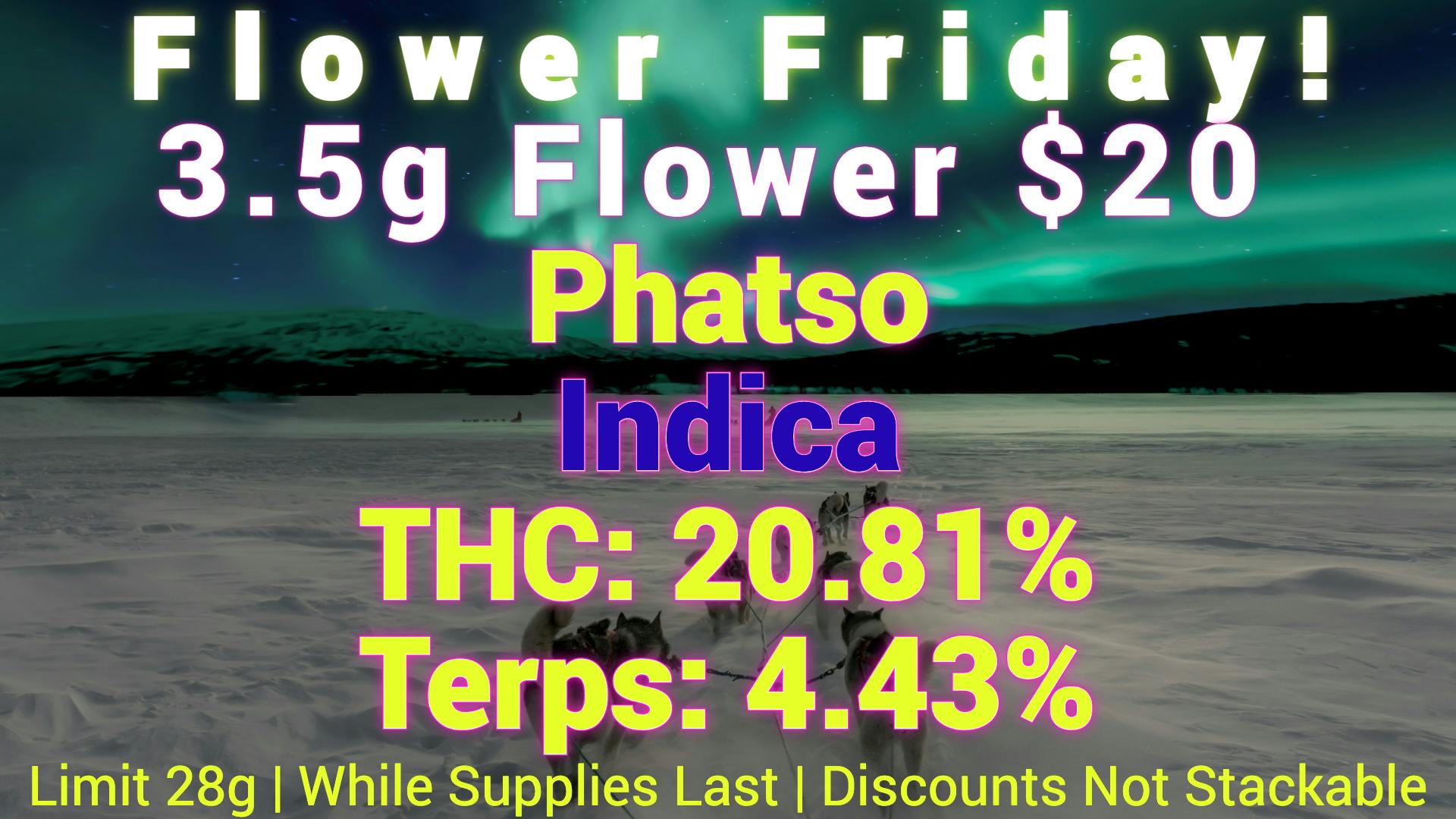 Laughing Salmon Cannabis FLOWER FRIDAY!!!!