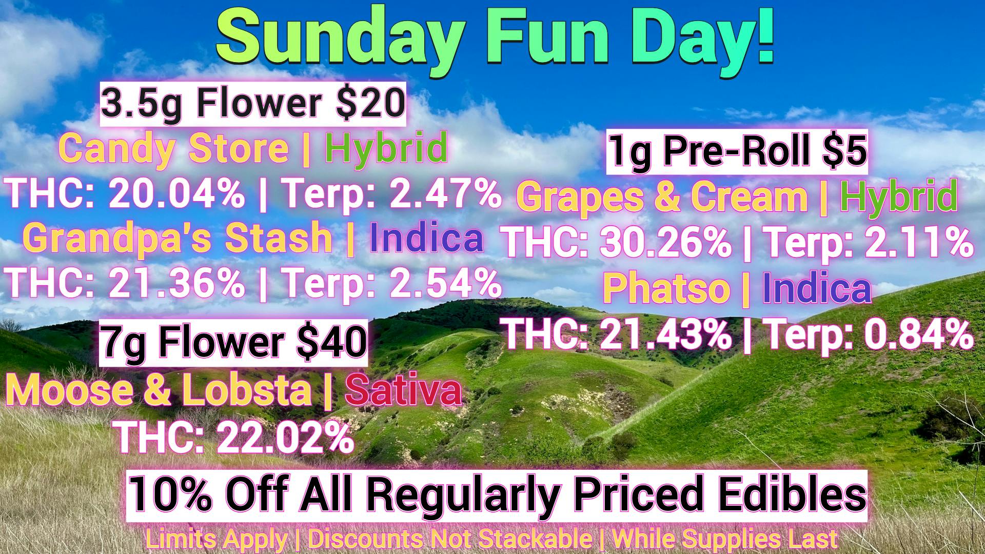 Laughing Salmon Cannabis Sunday Funday!!!!